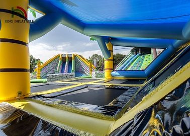 Van het de Speelplaats de Opblaasbare Pretpark van Multiplaycombo Heldere Duurzame Kleur
