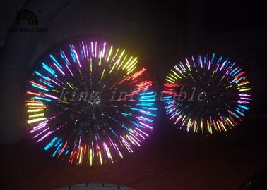 3m Reuze Rode Stadium Dansende Bal met het Materiaal van Plato PVC/TPU door de Hete Verzegelde Lucht