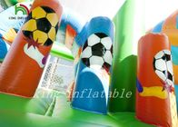 Kleurrijke van de Uitsmijtercombo van de Geteerd zeildoek Opblaasbare Voetbal het Voetbal Droge Dia en Hindernissen
