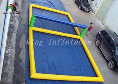 Aangepaste het Volleyballhof van het Grootte Duurzame Luchtdichte Opblaasbare Strand Grootte 12m (L) *6m (W) voor Jonge geitjesvolwassenen het Spelen