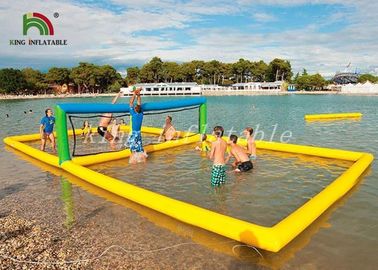 Aangepaste het Volleyballhof van het Grootte Duurzame Luchtdichte Opblaasbare Strand Grootte 12m (L) *6m (W) voor Jonge geitjesvolwassenen het Spelen
