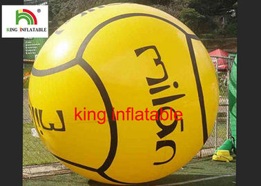 Gele Opblaasbare Water het Lopen Bal 1.0 Mm-Pvc 45*30*30cm Ce