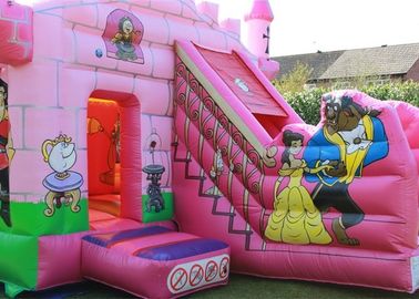 Maak 5x4m Opblaasbaar het Springen Kasteel Aangepast de Prinsespaleis waterdicht van Verjaardagspartijen