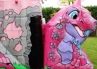 Van het de Draakbeeldverhaal van pvc Roze van de Prinsescombo Opblaasbaar de Spronghuis met het Spel van Dakjonge geitjes