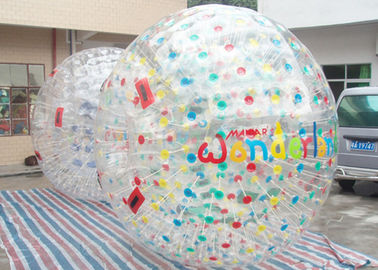 3 personen 75 de Kleurrijke Opblaasbare Zorbing Bal van Kg voor Grappig Activiteitence