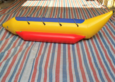 7 personen 0.9 mm-van de het geteerde zeildoekbanaan van pvc van de de Boot Opblaasbare Vlieg van de Vissenboten van het het Waterras de Sportspelen