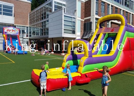 Viervoudige Stikkende het Waterdia van pvc van het Regenboogthema voor Jonge geitjes