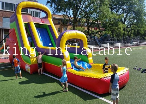 Viervoudige Stikkende het Waterdia van pvc van het Regenboogthema voor Jonge geitjes