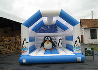 5m*4m Opblaasbare de Spronghuizen van het Pinguïnthema voor Kinderen