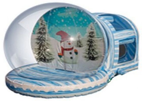 UVbewijs Reclamekerstmis 2.5m de Opblaasbare Bal van de Sneeuwbol