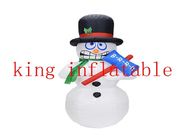 Aangepaste Opblaasbare Kerstmisproducten 6ft Rillende Sneeuwman