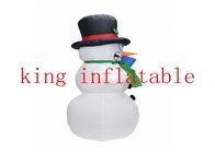 Aangepaste Opblaasbare Kerstmisproducten 6ft Rillende Sneeuwman