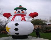 het Beeldverhaal van de Kerstmissneeuwman van 5mH Inflatables voor Openluchtkerstmisdecoratie