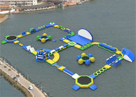 De nieuwe van het Waterparken van het Ontwerp Reuzestrand Opblaasbare Spelen van het het Meer Drijvende Water