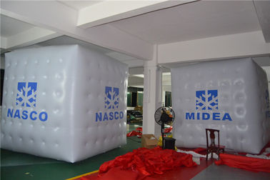 0.2mm de Kubus van pvc Opblaasbare Reclameproducten/Slag - omhoog Tent met Embleemdruk