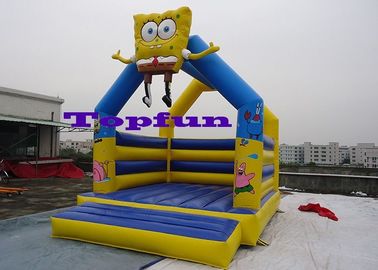 Opblaasbare Trampoline met SpongeBob Squarepants voor Jonge geitjespartij/het Springen Kasteel
