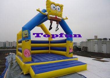 Opblaasbare Trampoline met SpongeBob Squarepants voor Jonge geitjespartij/het Springen Kasteel