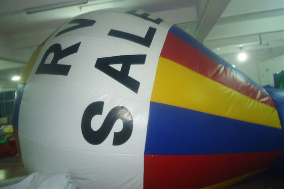 Douane 5m de Opblaasbare Grond Banners van Reclameballons voor Openluchtgebeurtenissen