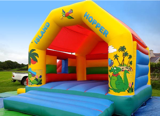 Kleurrijk Bouncy-Kasteelhuis 22ft X 19ft voor Verjaardagspartij