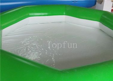 De Opblaasbare Zwembaden van het familiegebruik, pvc-Pools van het Geteerd zeildoek de Opblaasbare Hexagonale Water