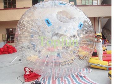 De duidelijke van de de Balrol van pvc Opblaasbare Zorb Bal Met hoge frekwentie van Zorbing op Land