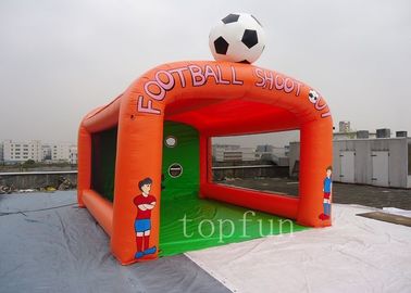 Aangepast Opblaasbaar het Geteerde zeildoekbasketbal van pvc van het Voetbalgebied voor Pret