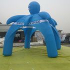 Blauwe de Spinvorm van de Koepel Opblaasbare Tent voor Exhibiton/Reclame