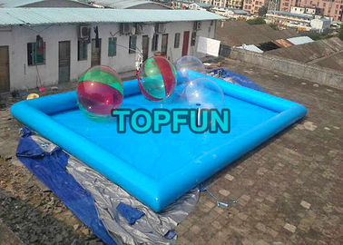 Blauwe Opblaasbare Zwembaden voor Opblaasbare Waterdia/Waterballen