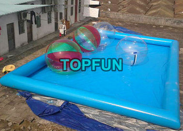 Blauwe Opblaasbare Zwembaden voor Opblaasbare Waterdia/Waterballen