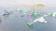 De openlucht van het het zeewaterpark van Infaltable Drijvende Cursus van de de Spelenhindernis
