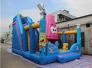 Spongebob en Patrick Star Inflatable Fun City-Slag - omhoog Pretpark