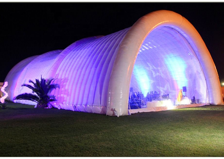 0.55mm PCV van de LEIDENE de Gebeurtenishandel tent toont de Draagbare 10*6m Opblaasbare partij Tent voor Huwelijk