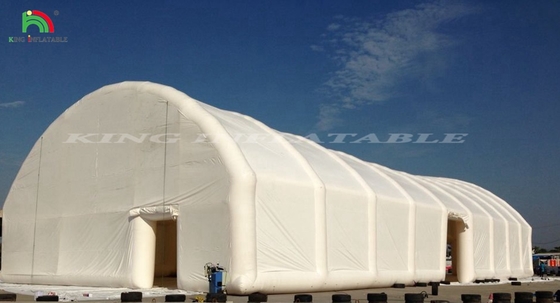 Grote opblaasbare bouwplaats opblaasbare tent voor evenementen in het buitenleven opslagtent