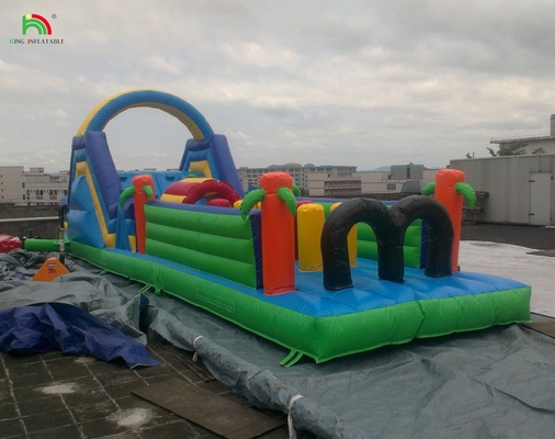 Opblaasbare speeltuin Reus PVC Kinderen Buitenopblaasbare Hindernisbaan